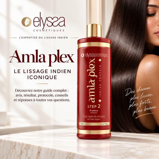 Lissage indien Amla Plex Elyssa Cosmétiques – avis, résultat et protocole