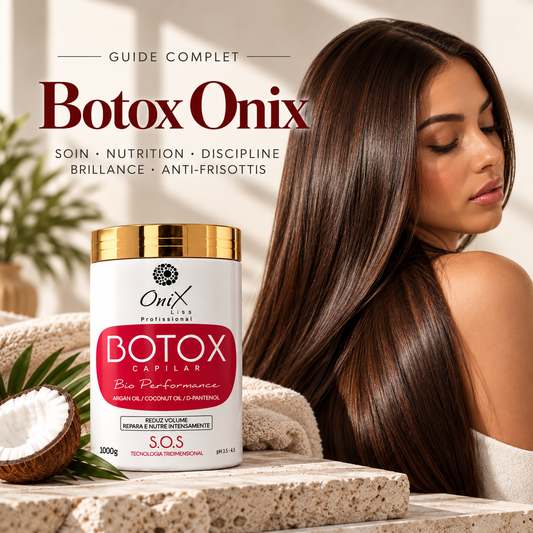 Botox Onix Liss Bio Performance – soin capillaire lissant, nourrissant et anti-frisottis sans formol