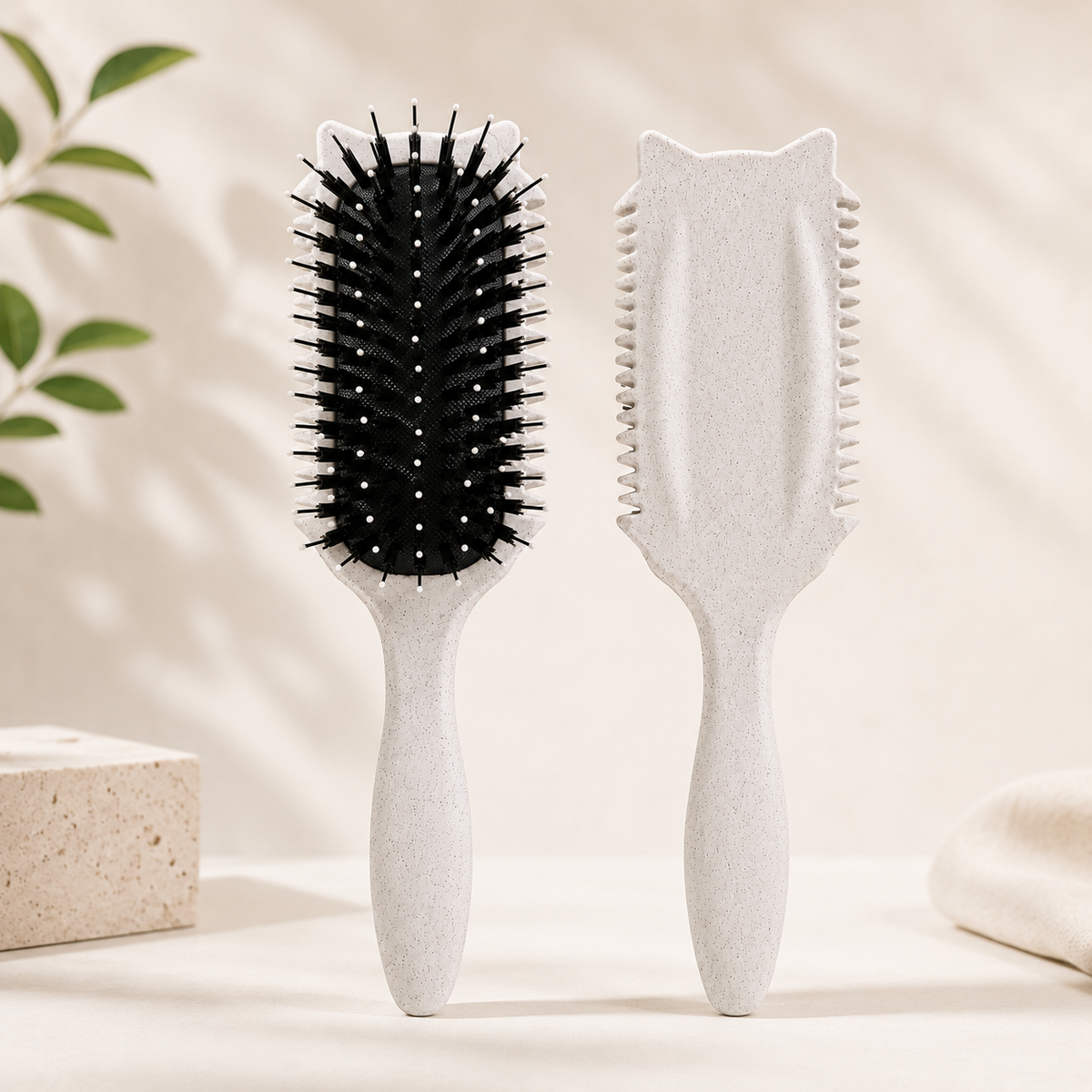 Brosse cheveux bouclés professionnelle - définition des boucles, démêlage sans casse et réduction des frisottis