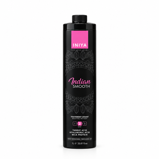 Lissage Iniya indien et tanin 1L professionnel à l’acide hyaluronique – Indian Smooth