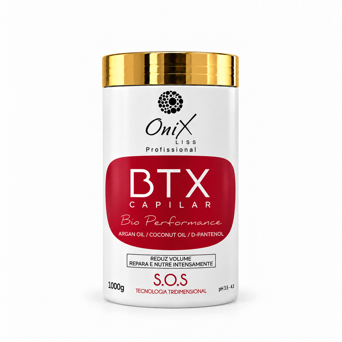 Botox Onix Liss Bio Performance sans formol 1 kg – soin capillaire lissant professionnel